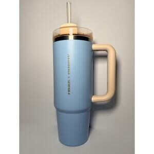 Stanley X Starbucks Taiwan 2024 Exclusive BLUE ALPACA 30oz Tumbler BNWT